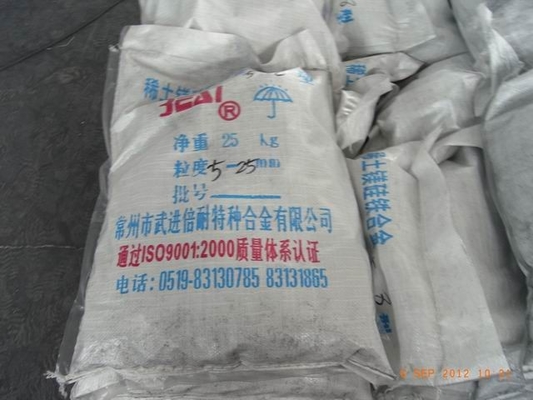 Ferro Silicon Magnesium Alloy With Mg 7-9% Si 45%max For Metal Casting