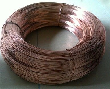 durable flat enameled copper wire Gold plating metal steel wire