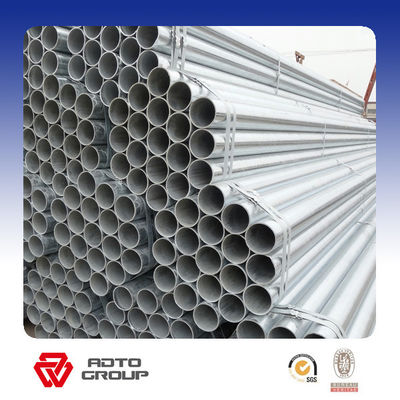 Q195-Q345 ERW Galvanized Steel Tubes Hot dip galvanized scaffold pipe