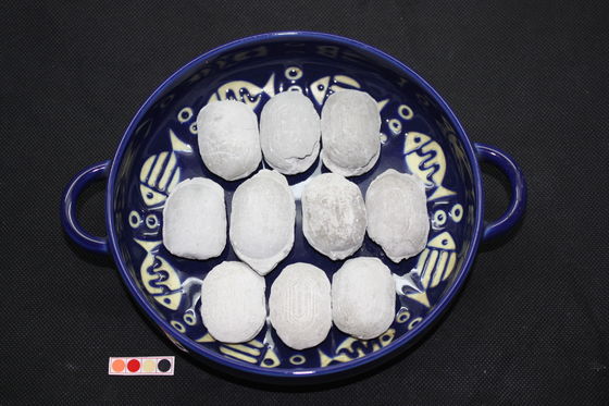 Fluorspar Briquette CaF2 75%-85% / Mineral Fluorite Ball For Metallurgical Industry