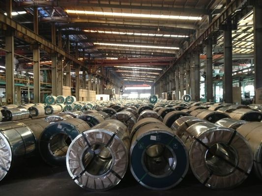 Galvanized ISO9001 Steel Coil 508 / 610mm / Steel Sheet Coil